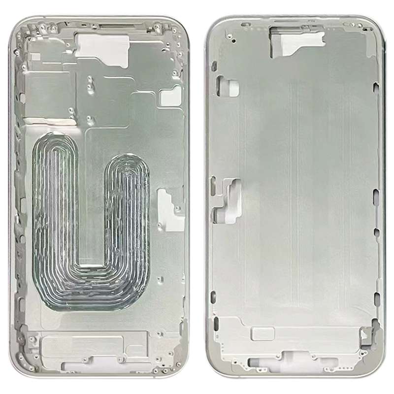 For iPhone 16 Plus Middle Frame Bezel Plate (Black)