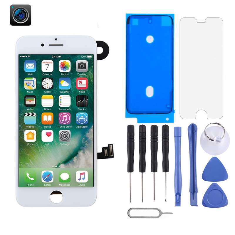 TFT LCD Screen include Front Camera for iPhone 7 (White)