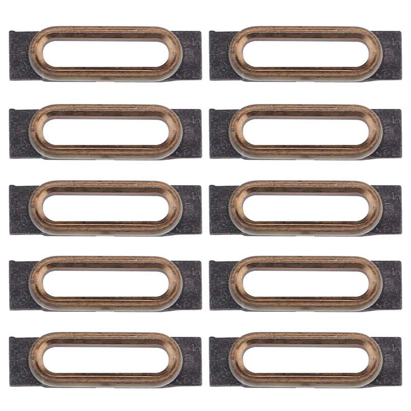 10 PCS for iPhone 7 Charging Port Retaining Brackets(Silver)