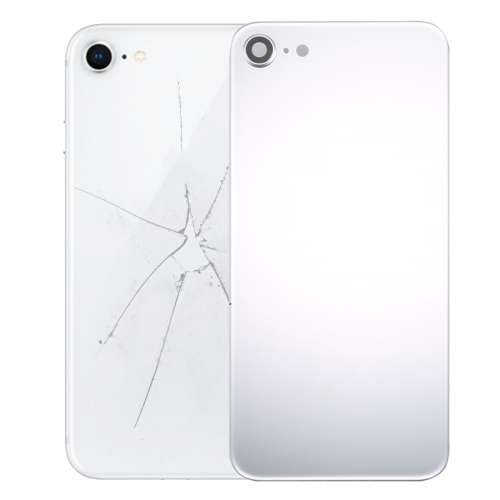Back Cover with Adhesive for iPhone 8 (Black)