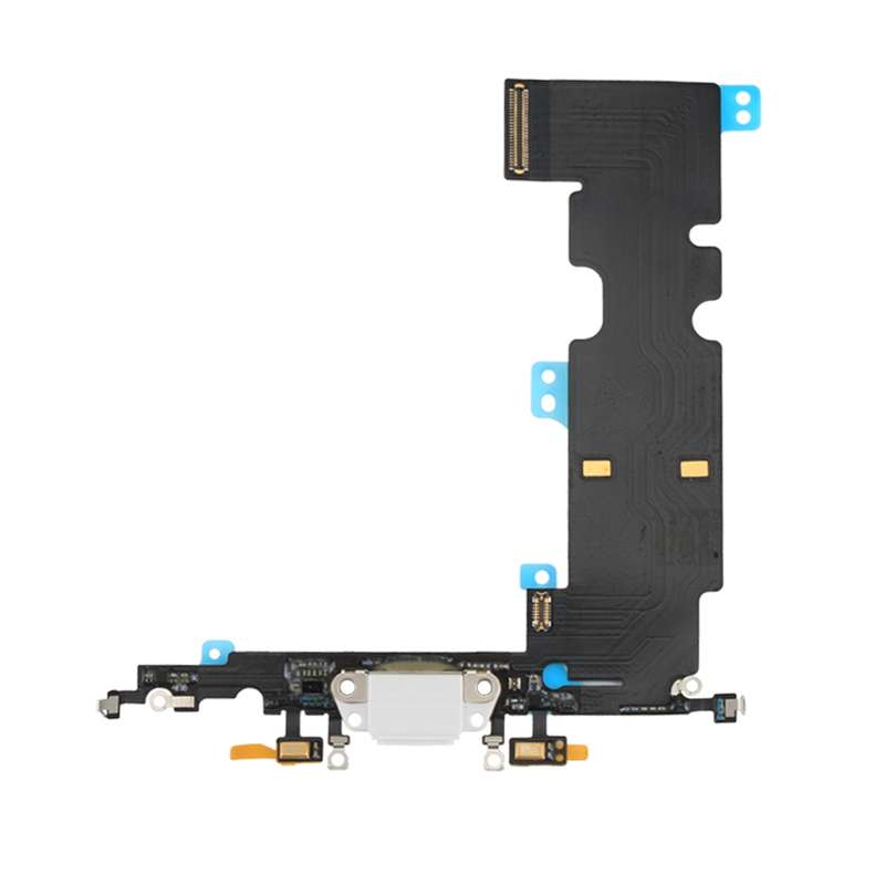 Charging Port Flex Cable for iPhone 8 Plus (Black)