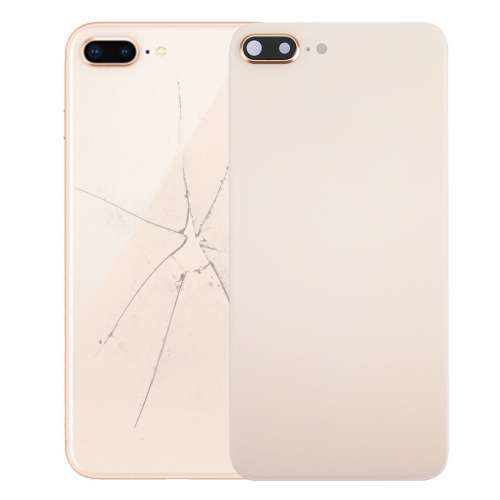 Back Cover with Adhesive for iPhone 8 Plus (White)
