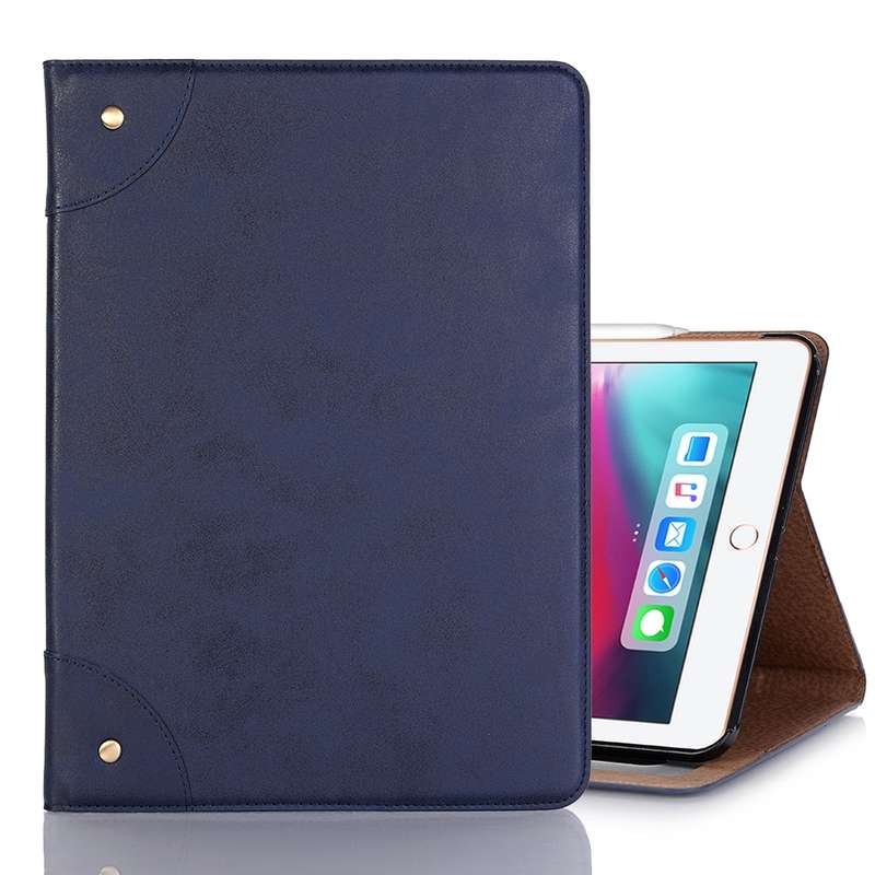 Retro Book Style Horizontal Flip PU Leather Case for iPad Air 13 2025 / 2024 / iPad Pro 12.9 inch (2