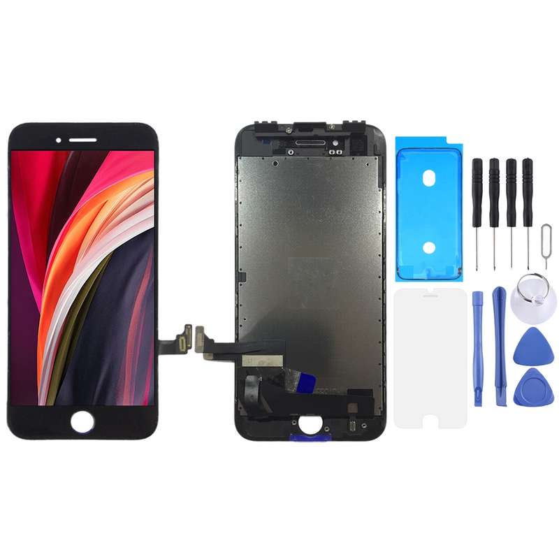 For iPhone SE 2020 Original LCD Screen (Black)