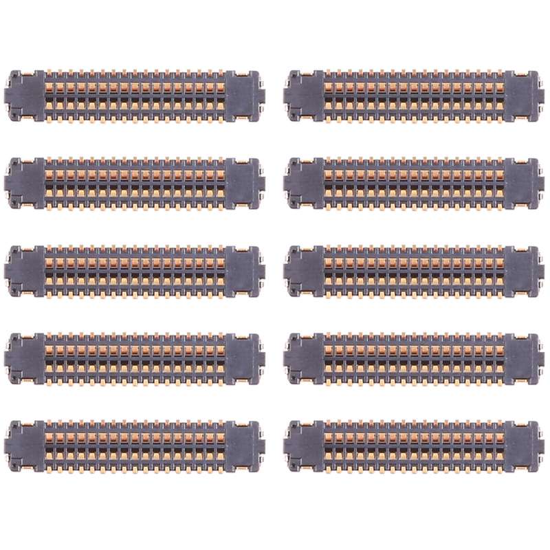 10 PCS Motherboard LCD Display Touch Screen FPC Connector for iPhone X / XS / XS Max