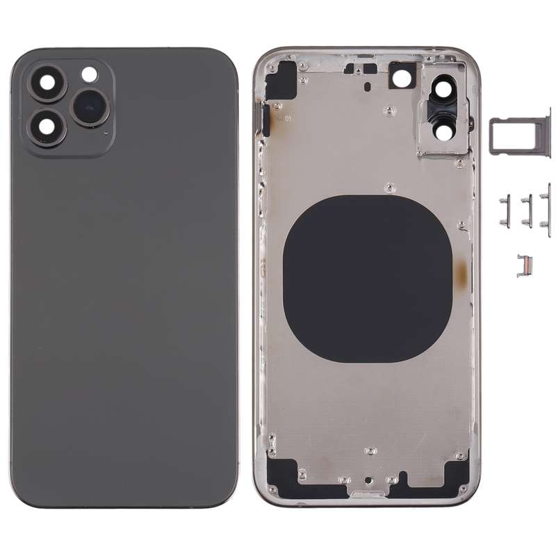 Back Housing Cover with Appearance Imitation of iP13 Pro for iPhone X(Blue)