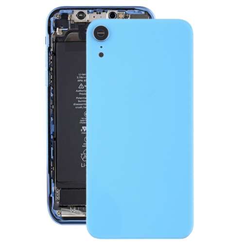 Battery Back Cover with Back Camera Bezel & Lens & Adhesive for iPhone XR(White)