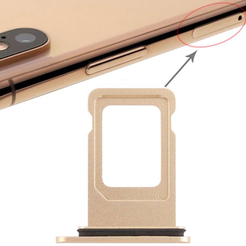 SIM Card Tray for iPhone XR (Single SIM Card)(Black)