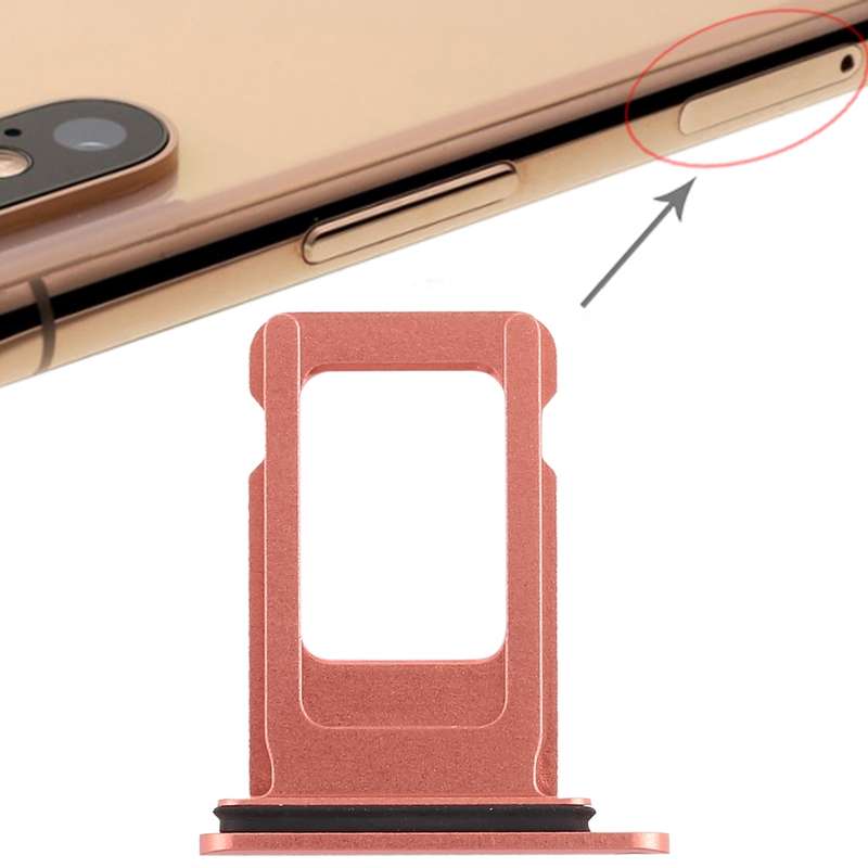 SIM Card Tray for iPhone XR (Single SIM Card)(Black)