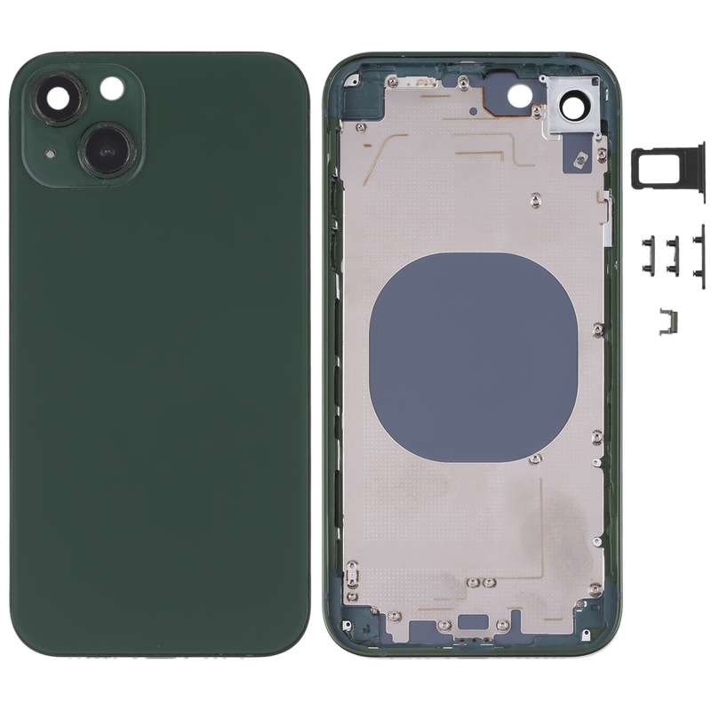 Back Housing Cover with Appearance Imitation of iP13 for iPhone XR(Green)