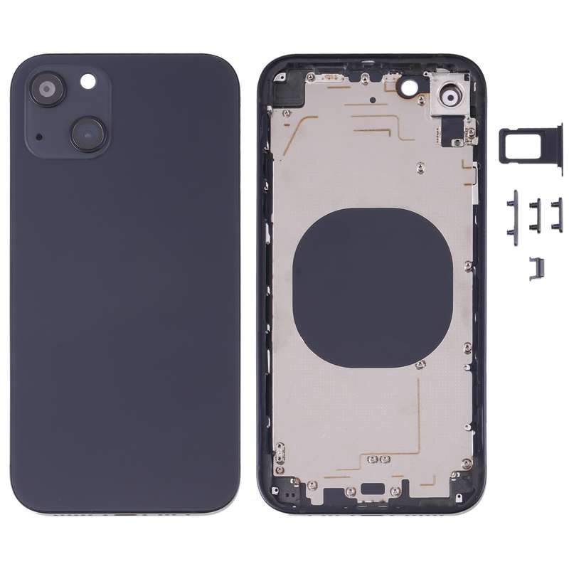 Back Housing Cover with Appearance Imitation of iP13 for iPhone XR(Blue)