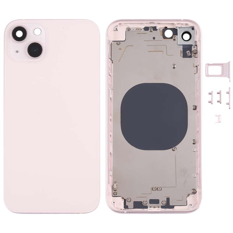 Back Housing Cover with Appearance Imitation of iP13 for iPhone XR(Blue)