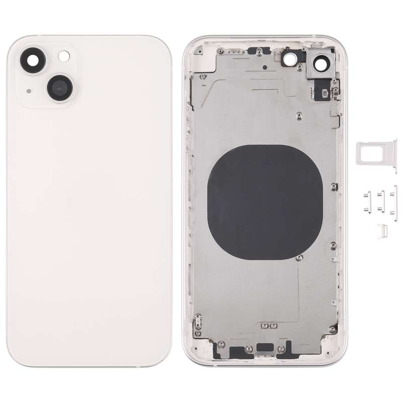 Back Housing Cover with Appearance Imitation of iP13 for iPhone XR(Blue)