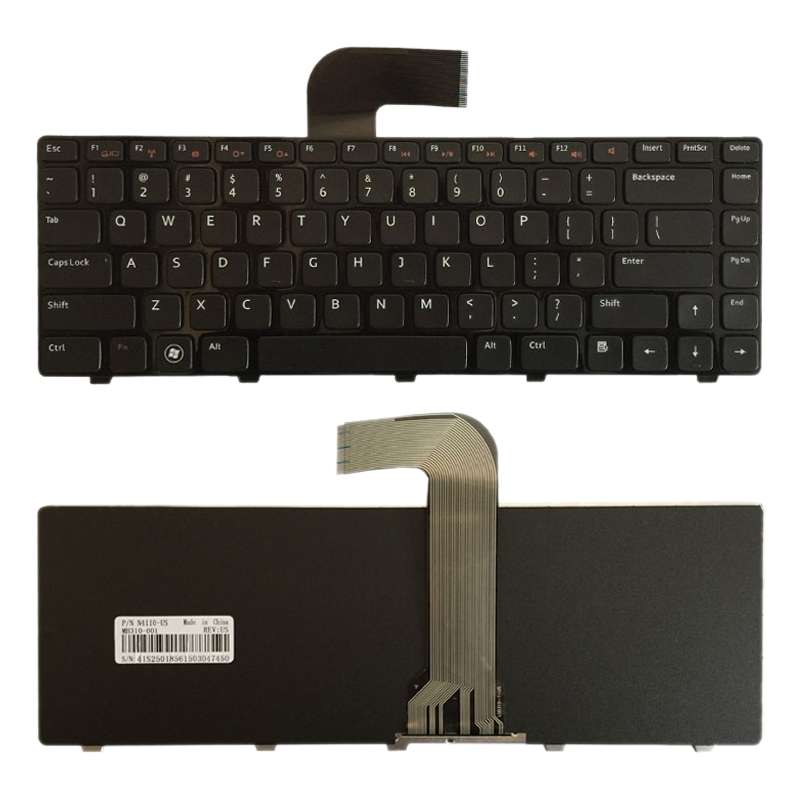 US Keyboard for DELL Inspiron 14R N4110 M4110 N4050 M4040 N5050 M5050 M5040 N5040 3330 X501LX502L P1