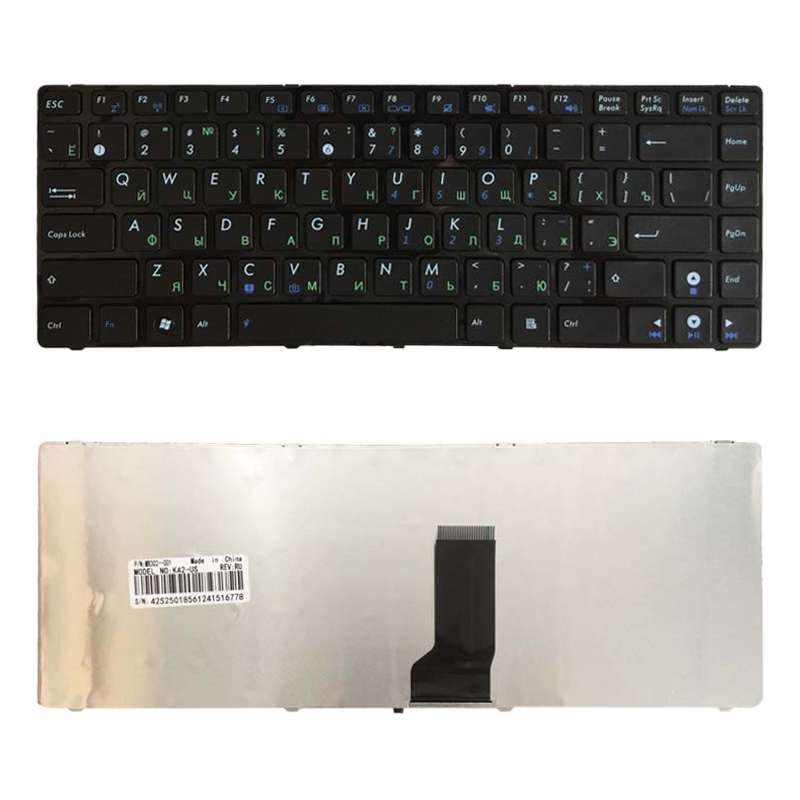 RU Keyboard for Asus K42J X43 X43B A43S A42 K42 A42J X42J K43S UL30 N42 N43 B43 U41 K43S U35J UL80(B