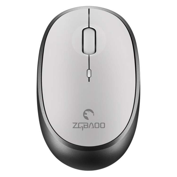 ZGB 007 2.4G Computer Laptop Wireless Mini Mouse (White)