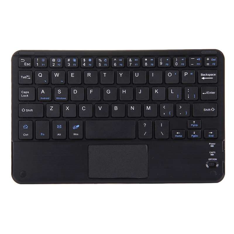 Bluetooth Wireless Keyboard with Touch Panel, Compatible with All Android & Windows 10 inch Tablets