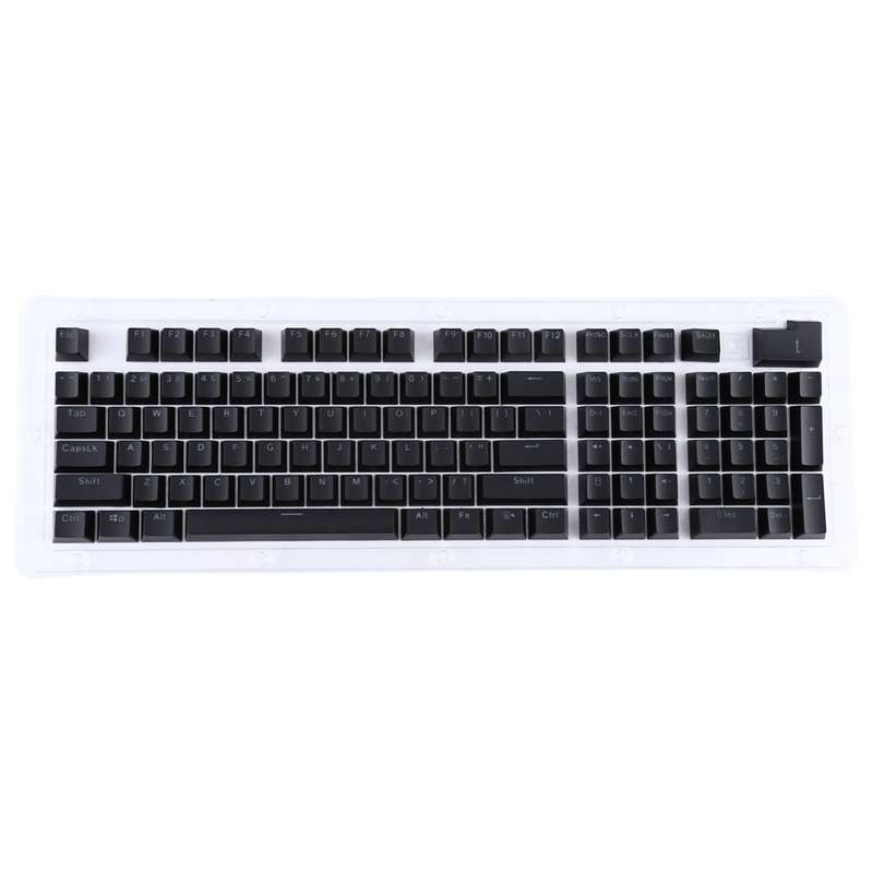 ABS Translucent Keycaps, OEM Highly Mechanical Keyboard, Universal Game Keyboard (Grey)