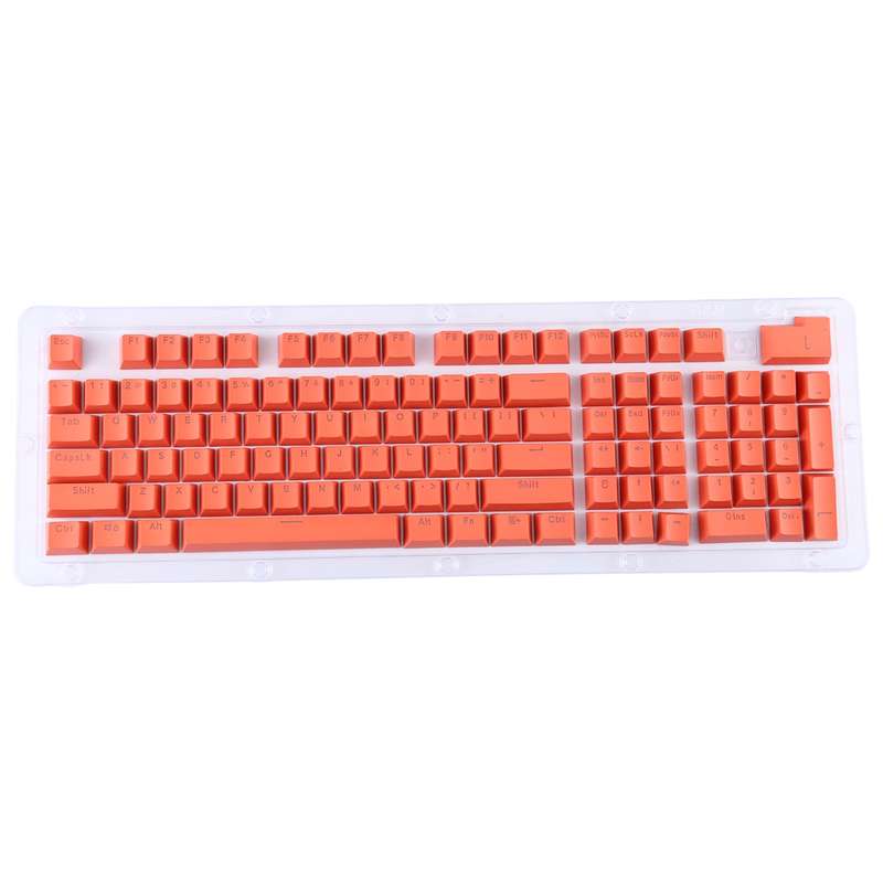 ABS Translucent Keycaps, OEM Highly Mechanical Keyboard, Universal Game Keyboard (Grey)