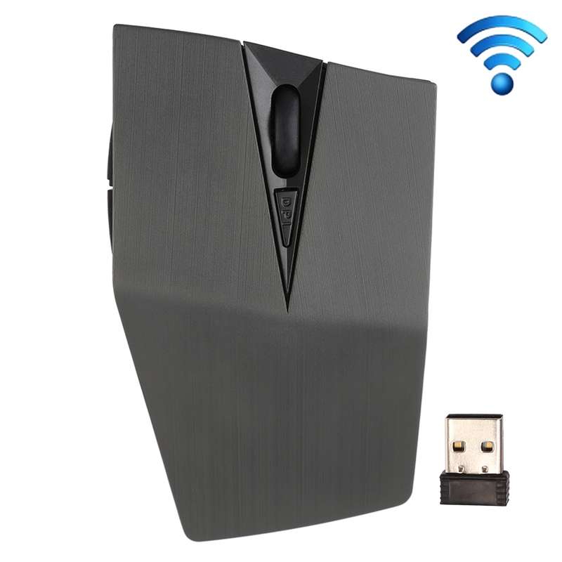 2.4GHz USB Receiver Adjustable 1200 DPI Wireless Optical Mouse for Computer PC Laptop (Yellow)