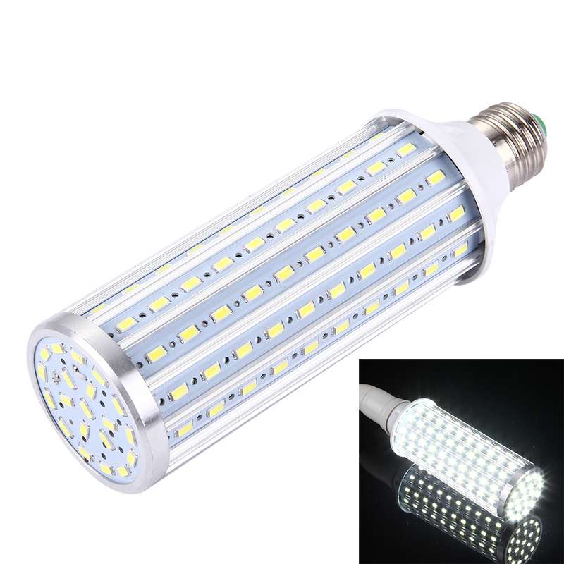 40W Aluminum Corn Light Bulb, E27 3500LM 140 LED SMD 5730, AC 85-265V(Warm White)