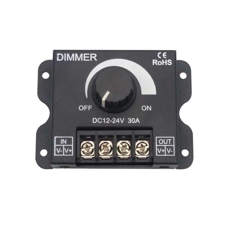 30A LED Controller Knob Dimming Smart Module(Black)