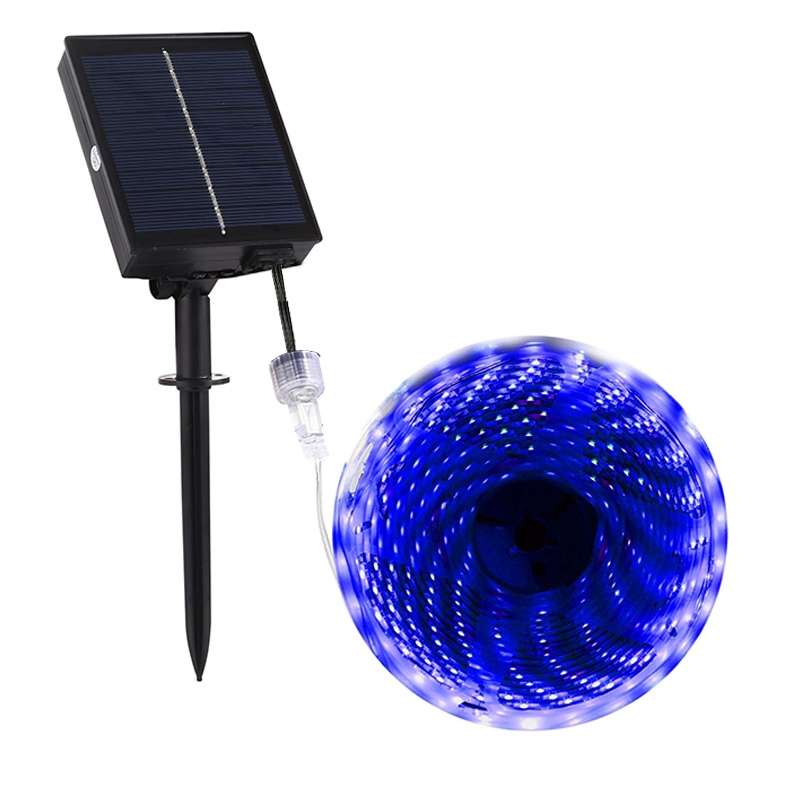 TYN002 5m 150 LEDs Solar Powered Garden Decoration LED Light Strip (Red Light)
