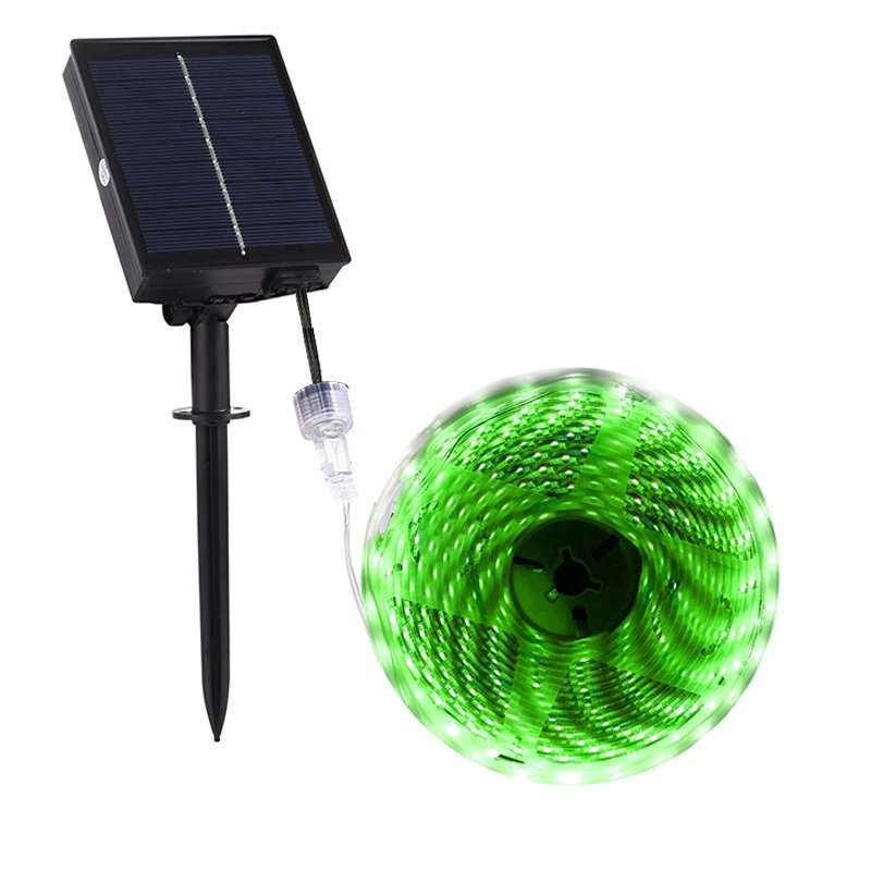 TYN002 5m 150 LEDs Solar Powered Garden Decoration LED Light Strip (Red Light)