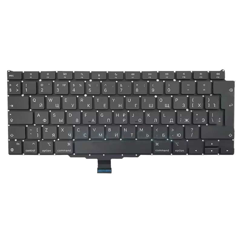 Big Enter Version RU Keyboard for Macbook Air Retina 13.3 M1 A2337 2020 EMC 3598 MGN63 MGN73