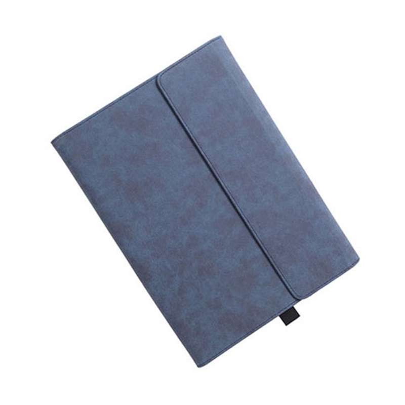 For Microsoft Surface Pro 7 / 7+ South African Sheepskin Magnetic Horizontal Flip Leather Case with