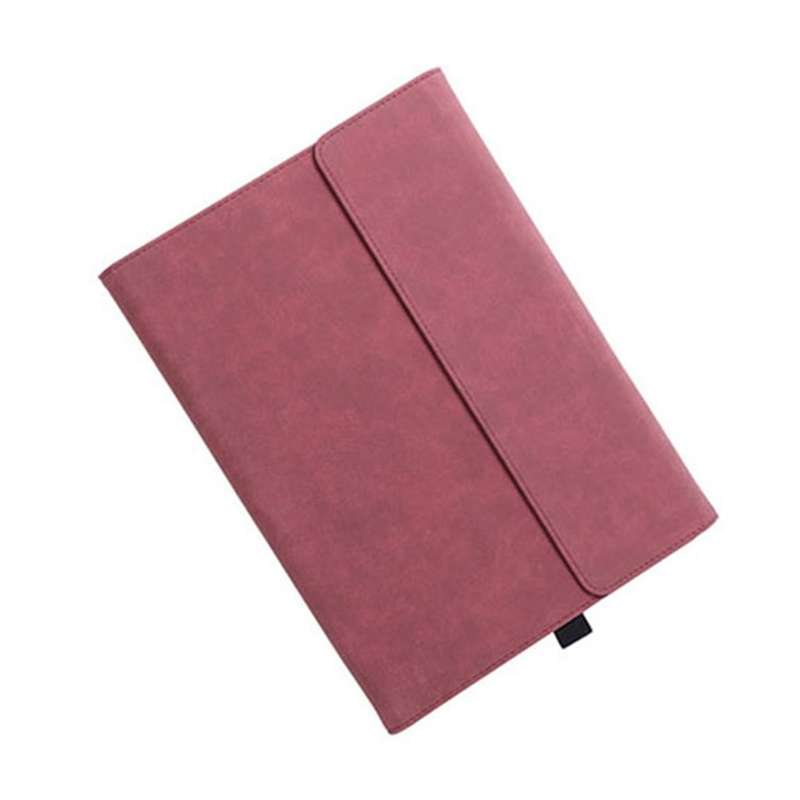 For Microsoft Surface Pro 7 / 7+ South African Sheepskin Magnetic Horizontal Flip Leather Case with
