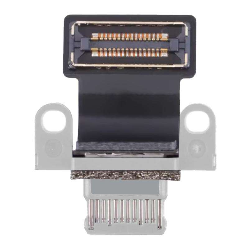 For Macbook Pro 16 inch 2023 A2780 821-03084-A Charging Port Flex Cable (Grey)
