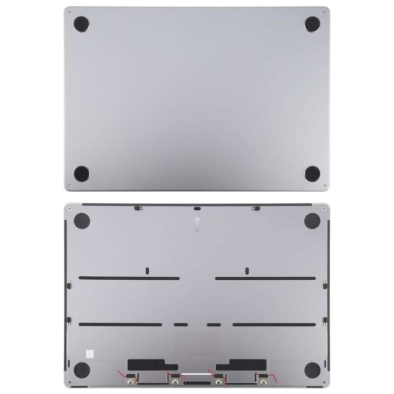 For MacBook Air M3 15 inch A3114 2024 EMC8612 Computer Case Bottom Cover (Grey)