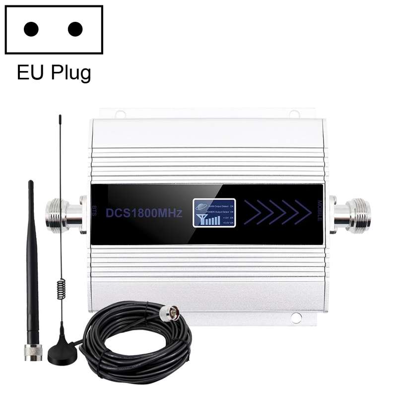 DCS-LTE 4G Phone Signal Repeater Booster, AU Plug(Gold)