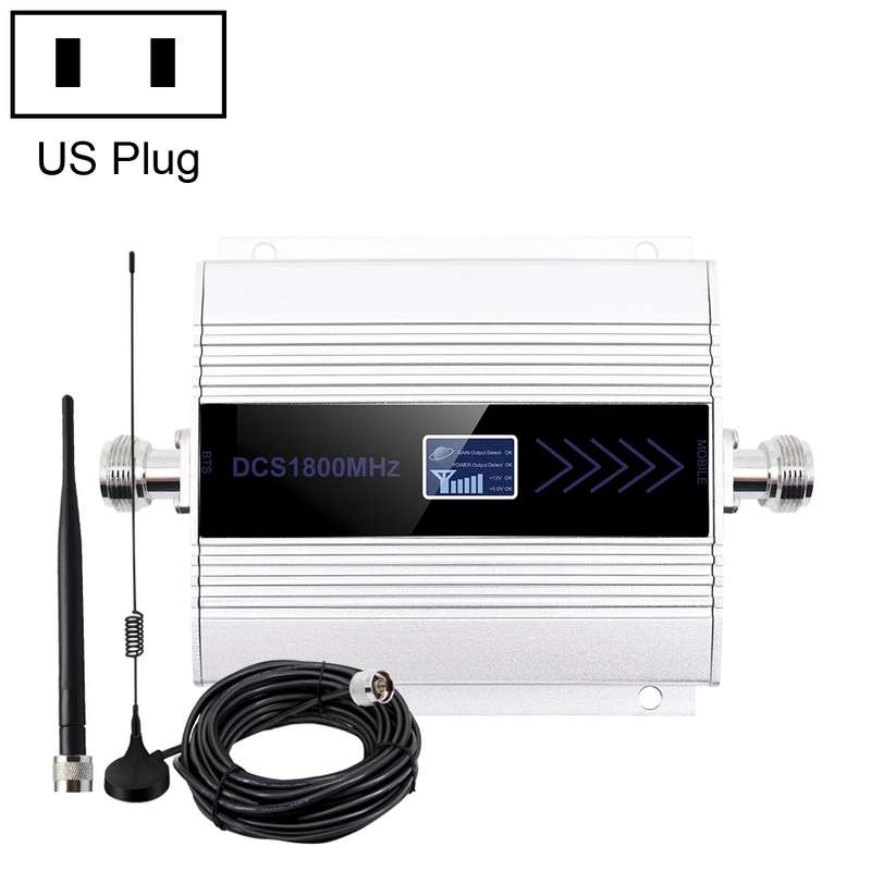 DCS-LTE 4G Phone Signal Repeater Booster, AU Plug(Gold)