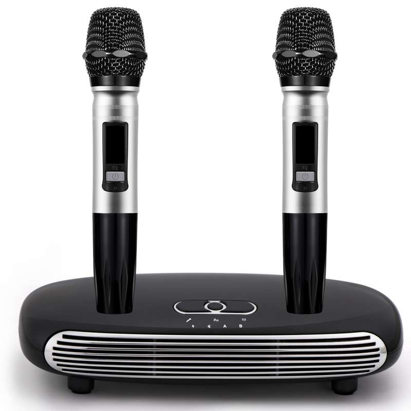 K8 Home Wireless Bluetooth Karaoke Box for Smart TV, Smart TV Box, Set Top Box, PC, Smart Phone(Blac
