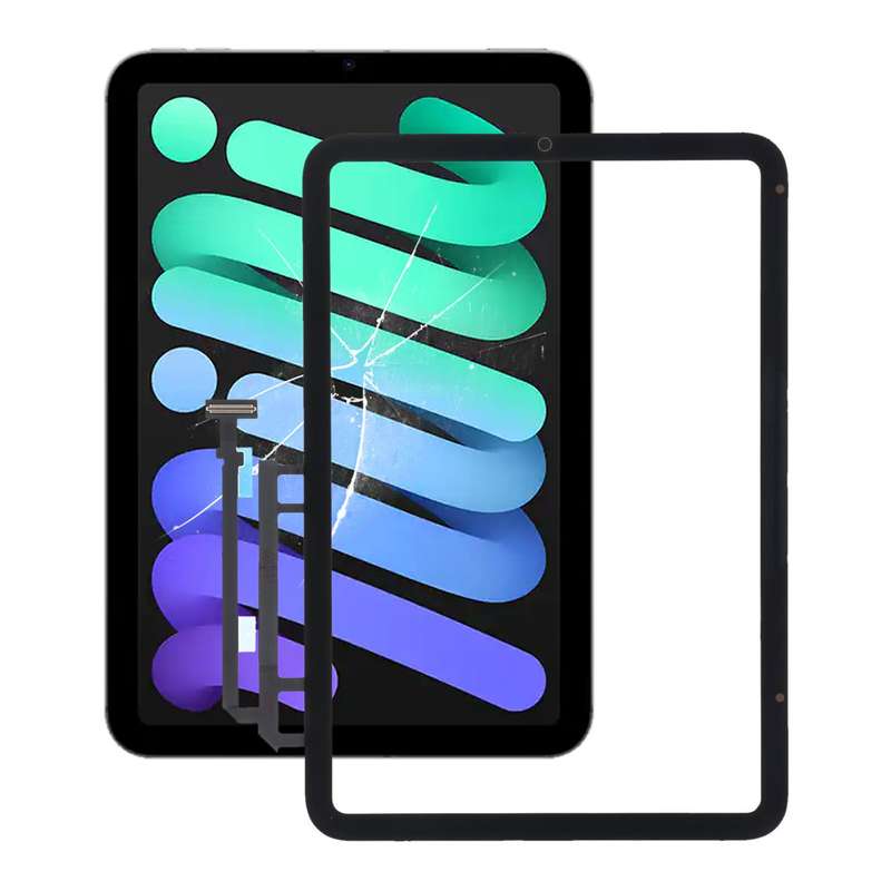 For iPad Mini 2021 / Mini 6 / Mini 2024 / Mini 7 Touch Panel (Black)