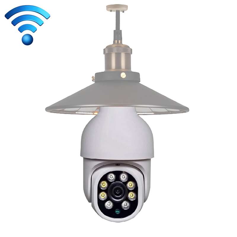 DP19 Smart WiFi HD Outdoor Network Light Bulb Camera, Support Infrared Night Vision & Motion Detecti
