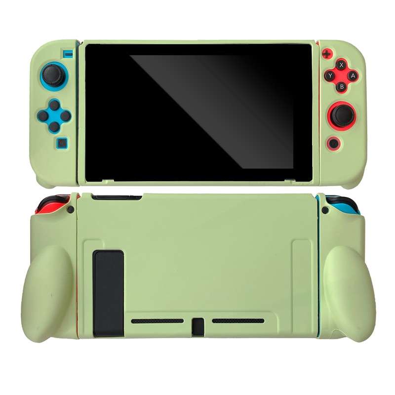 For Nintendo Switch Pure Color Shockproof TPU Case(Purple)