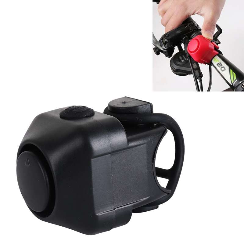 Bicycle Electric Horn , with Bell(Black)