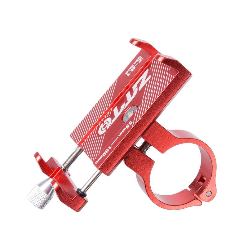 ZTTO Mountain Bike Bicycle Phone Holder Handlebar Frame Motorcycle Riding Bracket (Silver)