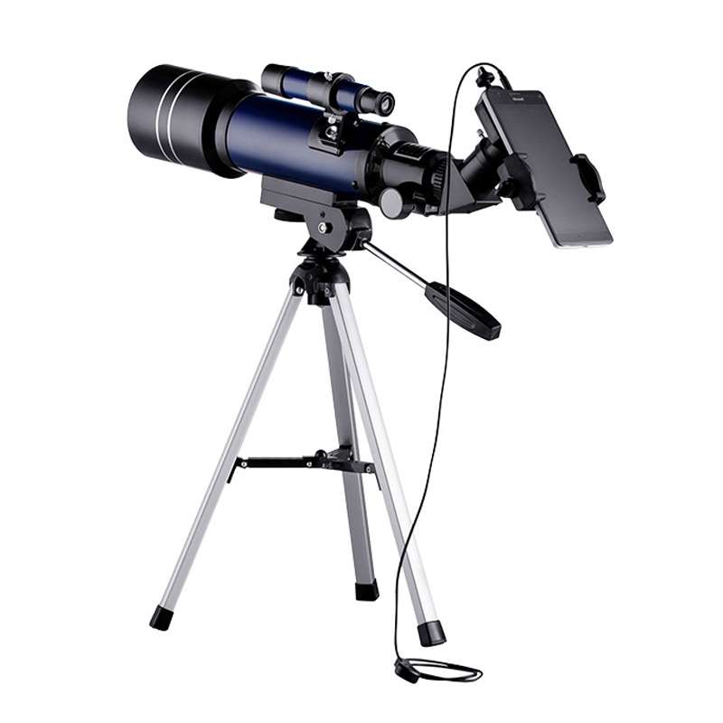 WR852-3 16x/66x70 High Definition High Times Astronomical Telescope with Tripod & Phone Fixing Clip