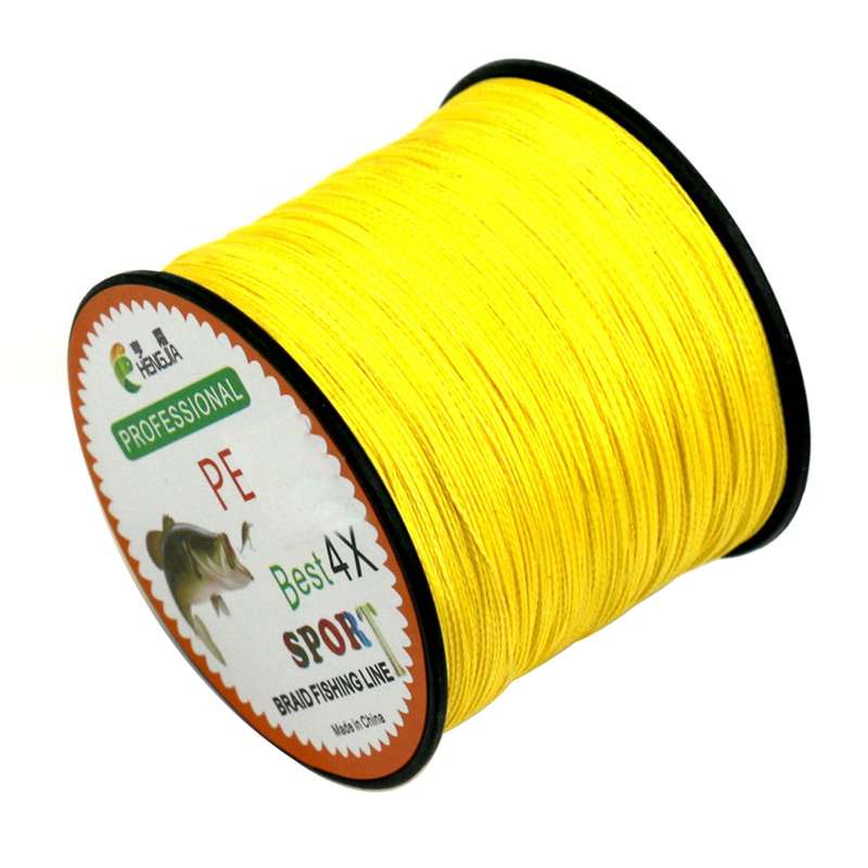 HENGJIA 8.0# 0.50mm 80LB 40.8kg Tension 500m Extra Strong 4 Shares Braid PE Fishing Line Kite Line(W