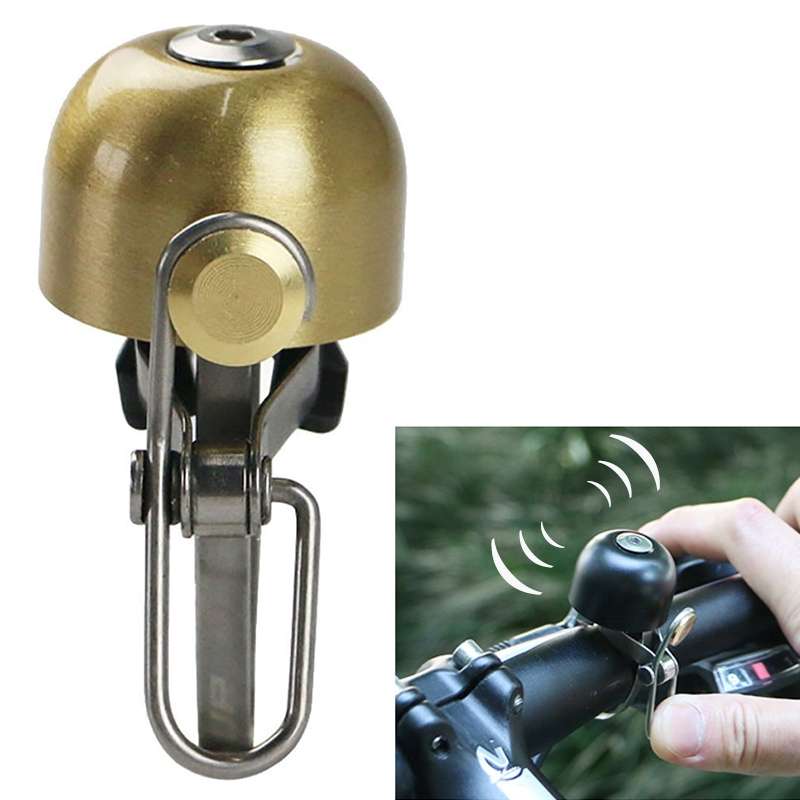 Bicycle Bell Retro Copper Bell Cycling Accessories (Gold)