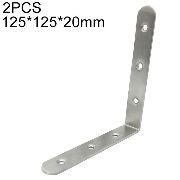 2pcs Stainless Steel 90 Degree Angle Bracket,Corner Brace Joint Bracket Fastener Furniture Cabinet S