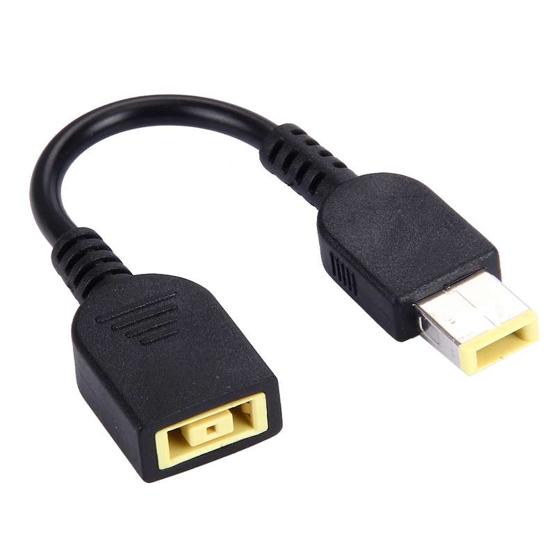 Big Square Female to Big Square (First Generation) Male Interfaces Power Adapter Cable for Lenovo La