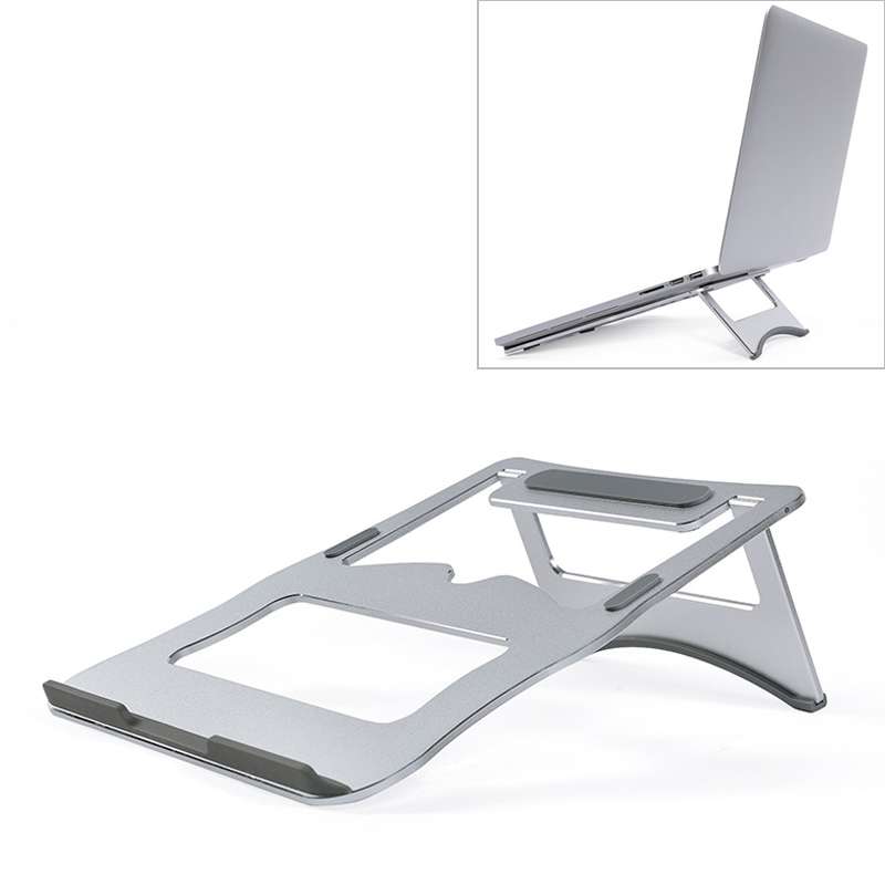 Aluminum Alloy Cooling Holder Desktop Portable Simple Laptop Bracket, Two-stage Support, Size: 21x26