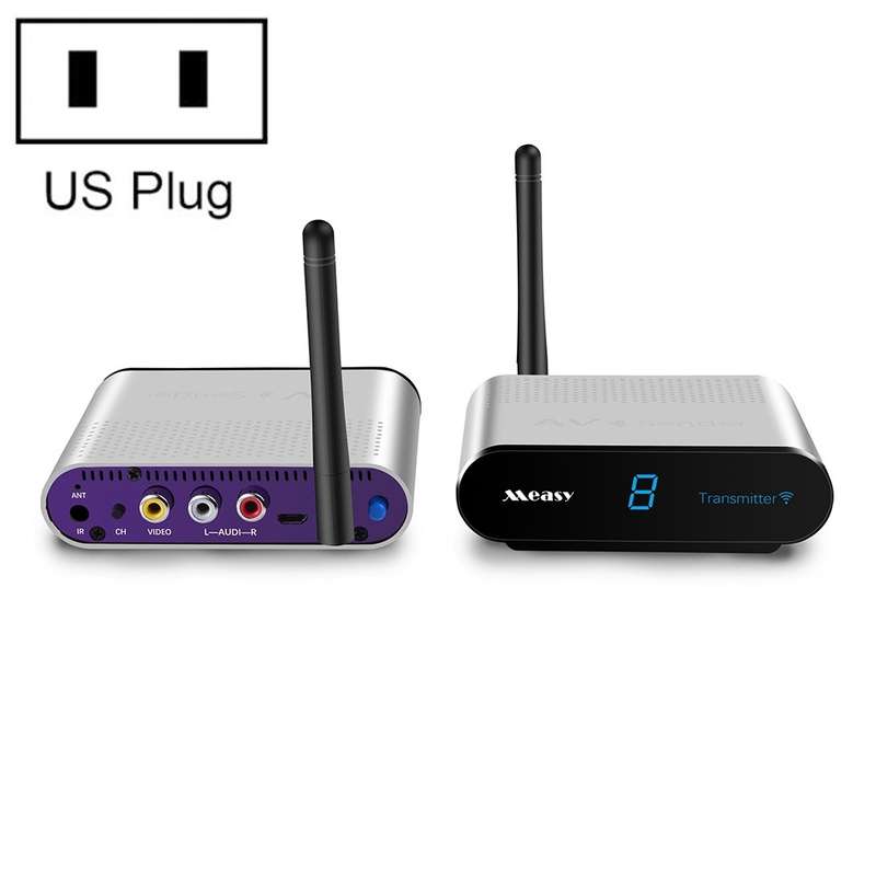 Measy AV530 5.8GHz Wireless Audio / Video Transmitter and Receiver, Transmission Distance: 300m, UK