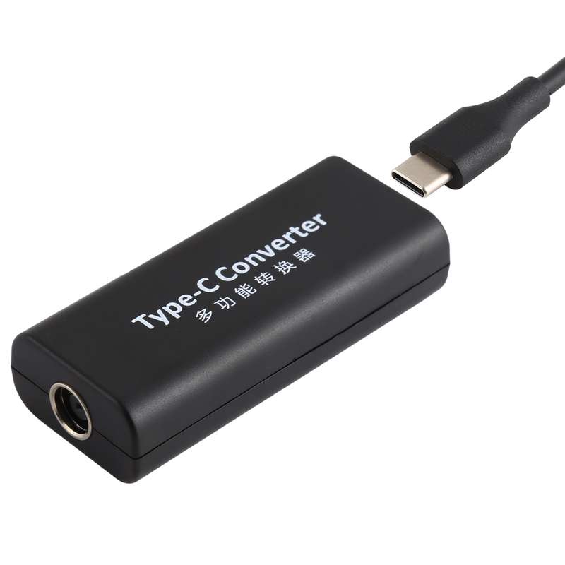 DC 7.9 x 5.5mm Power Jack Female to USB-C / Type-C Female Power Connector Adapter with 15cm USB-C /