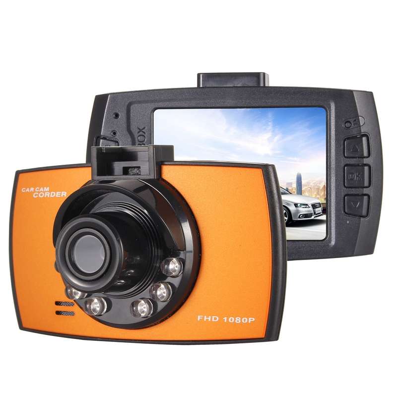 Generalplus 720P VGA 2.4 inch LCD Screen Display Car DVR Recorder, Support Loop Recording / Motion D